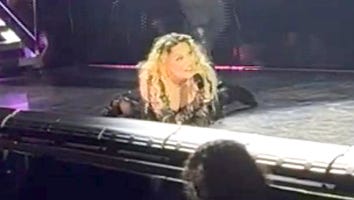 Madonna Falls On Stage During Concert